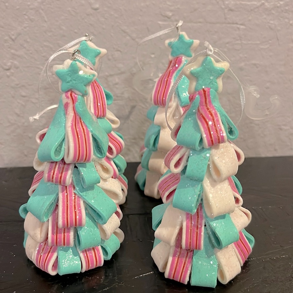 Peppermint Christmas tree oarnaments